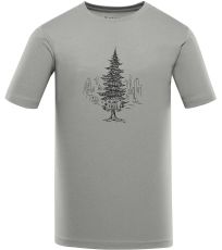 Pánske tričko z organickej bavlny EKK ALPINE PRO šedá
