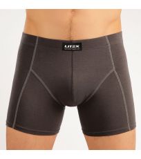 Boxerky pánske 99775 LITEX hnedo šedá