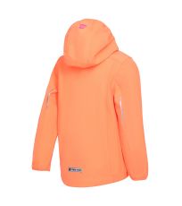 Detská softshell bunda ONNO ALPINE PRO Neón coral