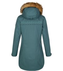 Dámsky zimný kabát PERU-W KILPI Tmavo zelená
