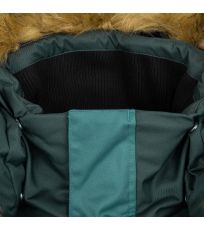 Pánska zimná bunda ALPHA-M KILPI Tmavo zelená