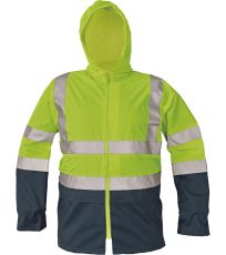 Pánska HI-VIS bunda EPPING Cerva žltá/navy