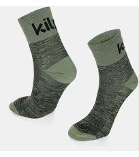 Unisex bežecké ponožky SPEED-U KILPI Tmavo zelená