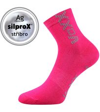 Detské športové ponožky - 3 páry Adventurik Voxx magenta