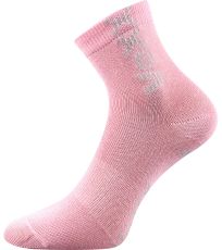 Detské športové ponožky - 3 páry Adventurik Voxx ružová