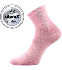 Detské športové ponožky - 3 páry Adventurik Voxx ružová
