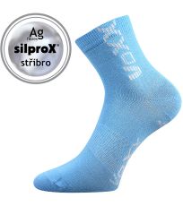Detské športové ponožky - 3 páry Adventurik Voxx svetlo modrá