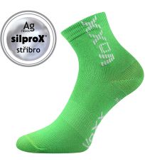 Detské športové ponožky - 3 páry Adventurik Voxx svetlo zelená