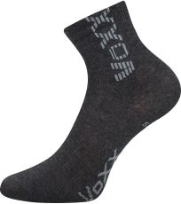 Detské športové ponožky - 3 páry Adventurik Voxx tmavo šedá melé