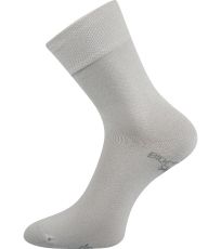 Unisex ponožky z bio bavlny - 3 páry Bioban Lonka svetlo šedá