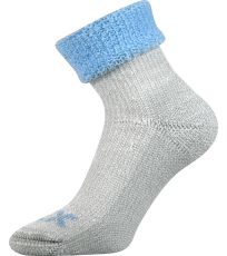 Dámske froté ponožky Quanta Voxx svetlo modrá