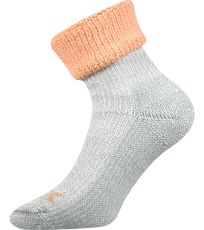 Dámske froté ponožky Quanta Voxx marhuľová