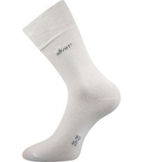 Unisex ponožky s voľným lemom - 3 páry Desilve Lonka biela