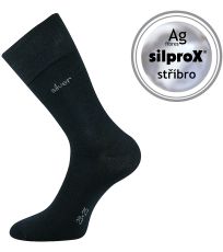 Unisex ponožky s voľným lemom - 3 páry Desilve Lonka tmavo modrá
