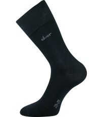 Unisex ponožky s voľným lemom - 3 páry Desilve Lonka tmavo modrá