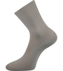 Unisex ponožky s voľným lemom - 3 páry Diarten Boma svetlo šedá
