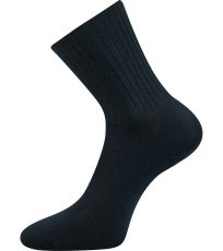 Unisex ponožky s voľným lemom - 3 páry Diarten Boma tmavo modrá
