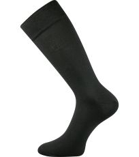 Pánske spoločenské ponožky - 3 páry Diplomat Lonka tmavo šedá