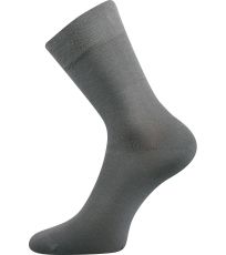 Unisex spoločenské ponožky - 3 páry Dypak Modal Lonka svetlo šedá