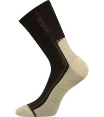 Unisex športové ponožky Josef Voxx hnedá OLD