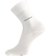 Unisex bambusové ponožky Kristián Boma biela