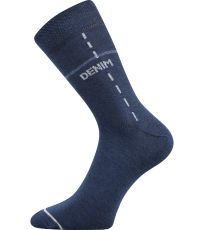 Pánske vzorované ponožky - 3 páry Kuba Boma mix tmavé