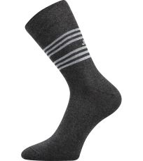 Pánske vzorované ponožky - 3 páry Kuba Boma mix tmavé