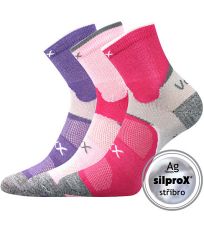 Detské ponožky - 3 páry Maxterik silproX VoXX® mix B - holka