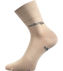 Pánske ponožky s voľným lemom Mission Medicine Voxx béžová