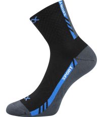 Unisex športové ponožky - 3 páry Pius Voxx čierna
