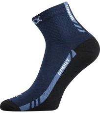 Unisex športové ponožky - 3 páry Pius Voxx tmavo modrá