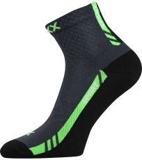 Unisex športové ponožky - 3 páry Pius Voxx tmavo šedá