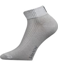 Unisex športové ponožky - 3 páry Setra Voxx svetlo šedá