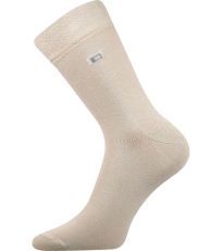 Pánske vzorované ponožky - 3 páry Žolík II Boma béžová