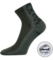 Pánske športové ponožky - 3 páry Revolt Voxx khaki