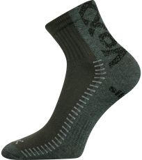 Pánske športové ponožky - 3 páry Revolt Voxx khaki