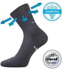 Unisex športové ponožky Enigma Medicine Voxx tmavo šedá