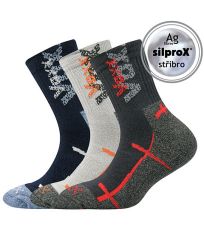 Detské športové ponožky - 3 páry Wallík Voxx mix B - chlapec