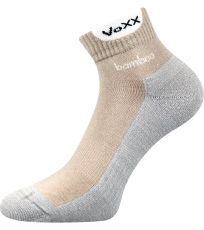 Unisex športové ponožky Brooke Voxx béžová