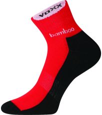 Unisex športové ponožky Brooke Voxx červená