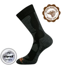 Unisex froté ponožky Etrex Voxx čierna