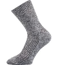Unisex ponožky zimné s voľným lemom Říp Boma
