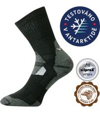 Unisex froté ponožky Stabil CLIMAYARN Voxx čierna