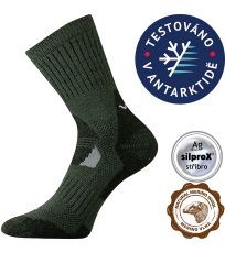 Unisex froté ponožky Stabil CLIMAYARN Voxx khaki