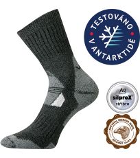 Unisex froté ponožky Stabil CLIMAYARN VoXX® tmavo šedá