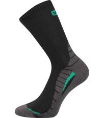 Unisex froté ponožky - 3 páry Trim Voxx čierna