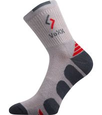 Unisex športové ponožky Tronic Voxx svetlo šedá