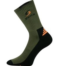Unisex športové ponožky Tronic Voxx tmavo zelená OLD