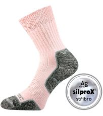 Unisex trekingové ponožky Zenith L+P Voxx ružová