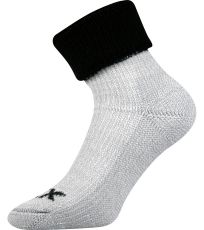 Dámske froté ponožky Quanta Voxx čierna